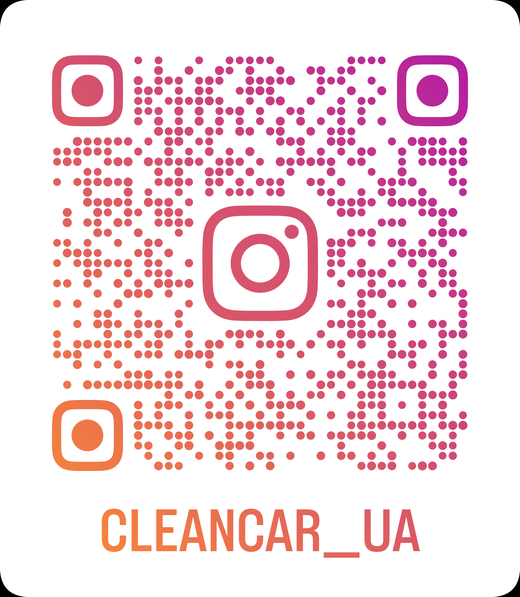 QR-код Instagram CleanCar UA